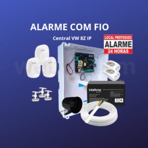 Kit Alarme C/F VW 8Z IP - 3 IVP