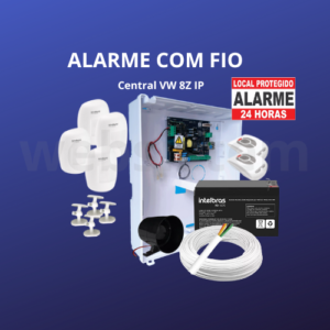 Kit Alarme C/F VW 8Z IP - 4 IVP