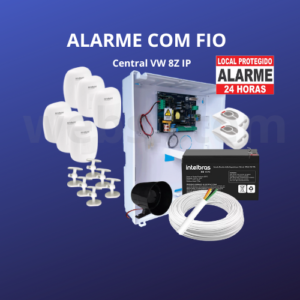Kit Alarme C/F VW 8Z IP - 6 IVP