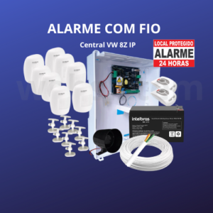 Kit Alarme C/F VW 8Z IP - 8 IVP